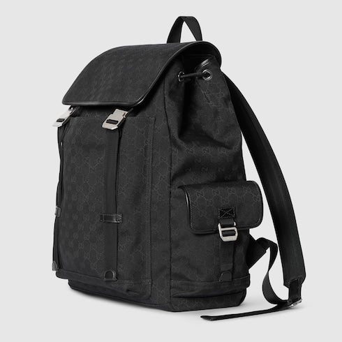 GG Canvas Large Backpack
