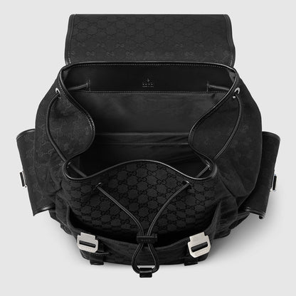 GG Canvas Large Backpack