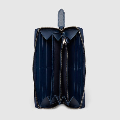GG zip around wallet with print