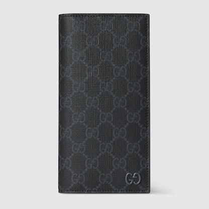 Grey interior GG long wallet