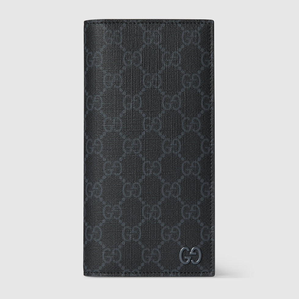 Grey interior GG long wallet