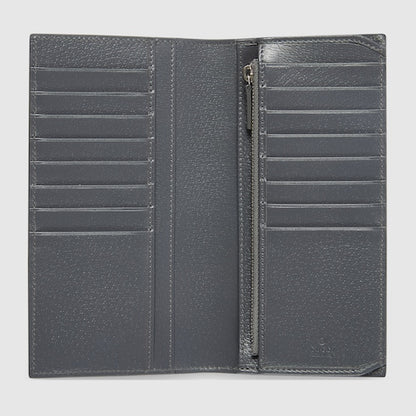 Grey interior GG long wallet