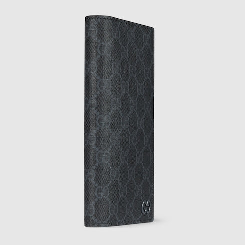 Grey interior GG long wallet