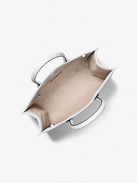 Mirella Medium Pebbled Leather Tote Bag