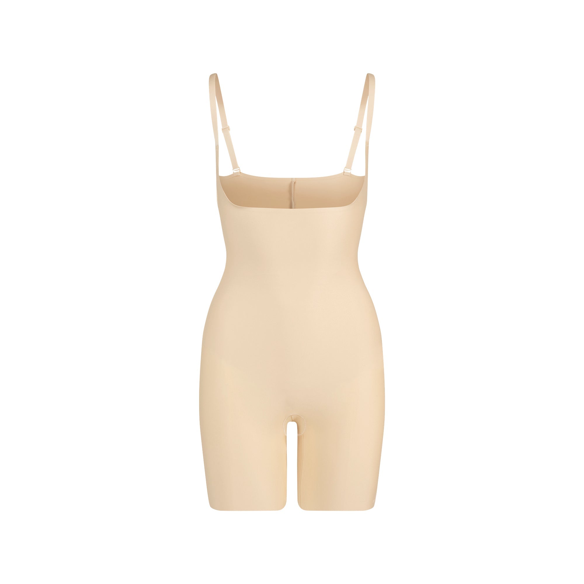Skims Body Core Sculpt Open Bust Mid Thigh Bodysuit
