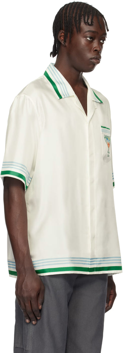 White Metaphysical Tennis Icon Shirt