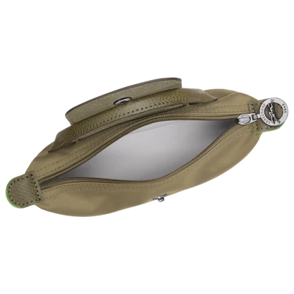 Longchamp Le Pliage Artichoke Pouch With Handle Chestnut