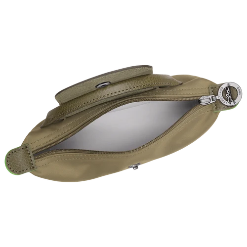Longchamp Le Pliage Artichoke Pouch With Handle Chestnut