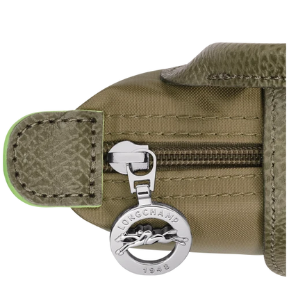 Longchamp Le Pliage Artichoke Pouch With Handle Chestnut