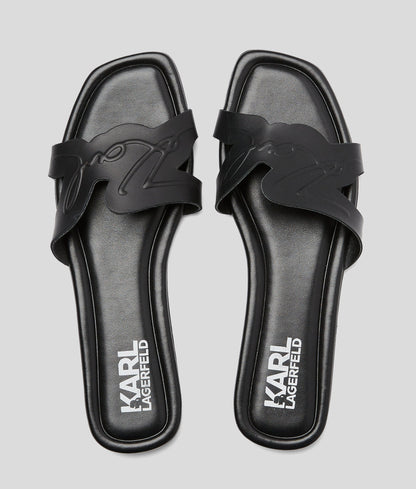Brio signature cut-out sandals