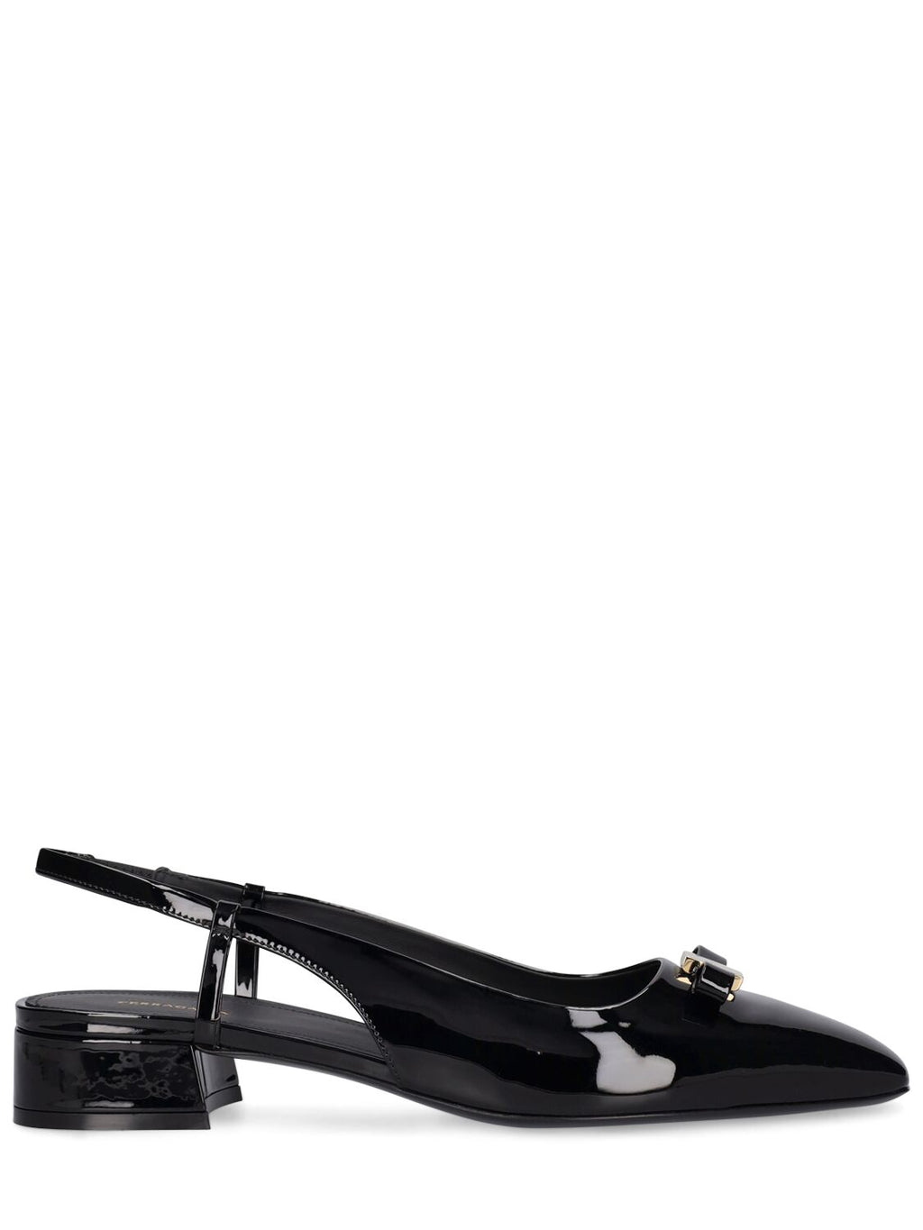 Ferragamo Ferragamo Marlina patent leather slingback pumps - Size: UK 3 Sandals | Shop From The Mirage
