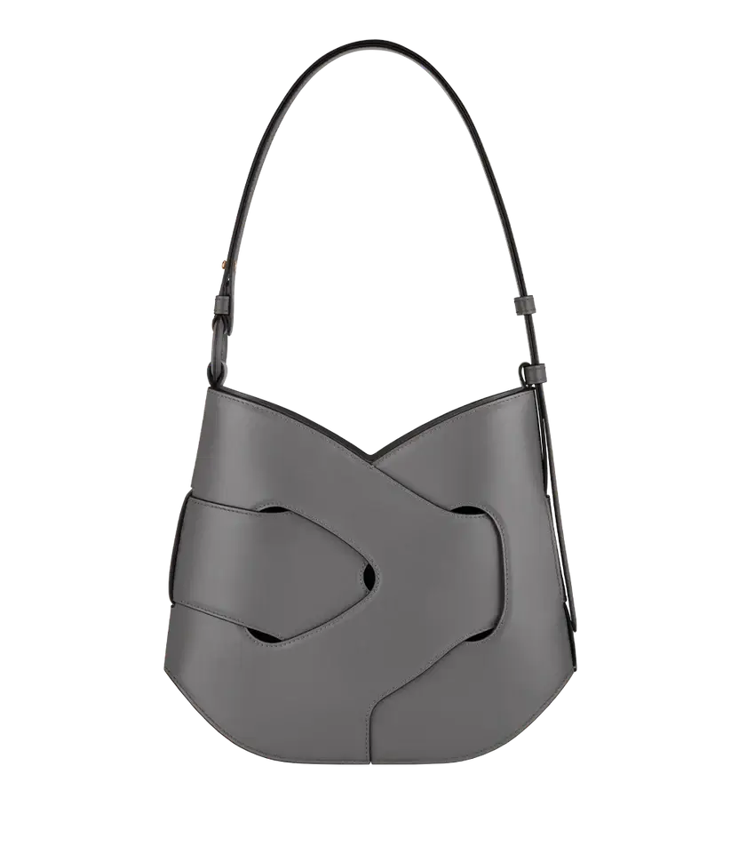 Polene Nodde Hobo Edition Smooth Stone - Size: One Size Bags | Shop From The Mirage