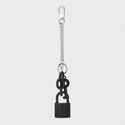 Padlock Charm Keyring
