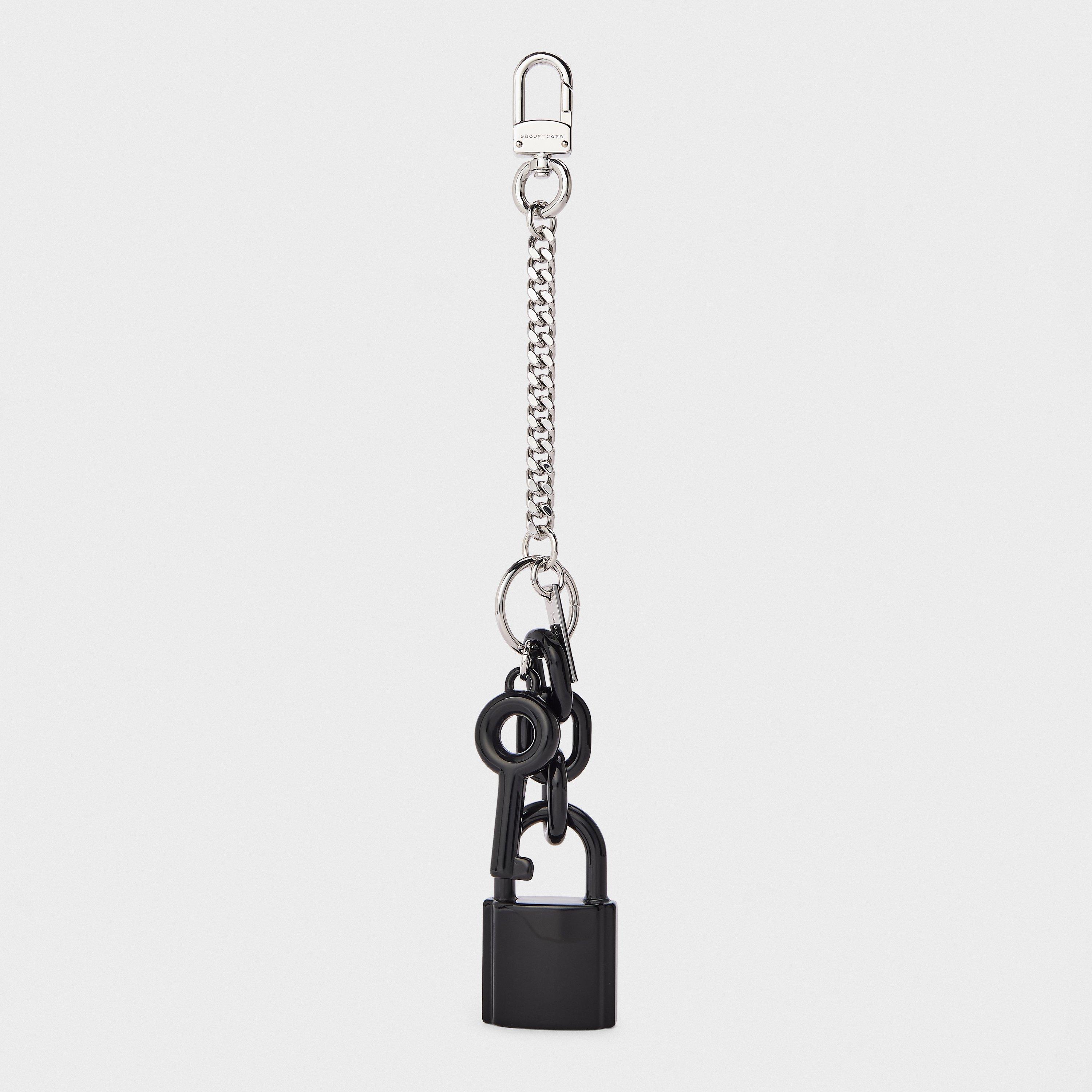 Padlock Charm Keyring