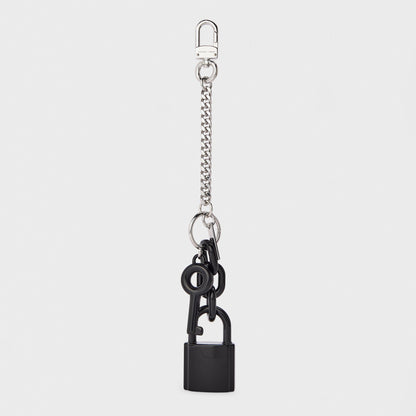 Padlock Charm Keyring