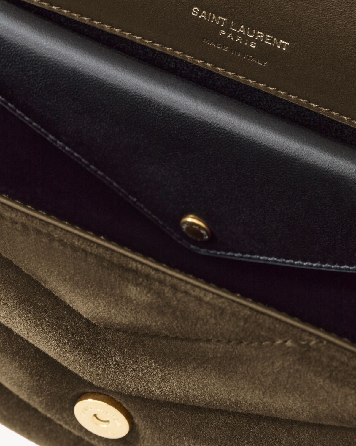 Saint Lauren LOULOU small in MATELASSÉ suede
