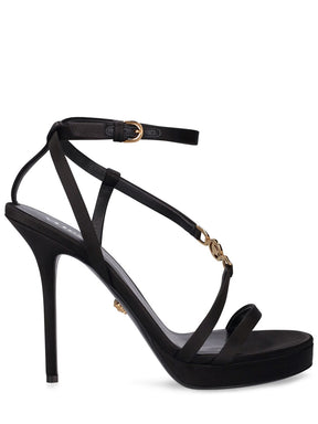 Versace 115mm Satin high heel sandals