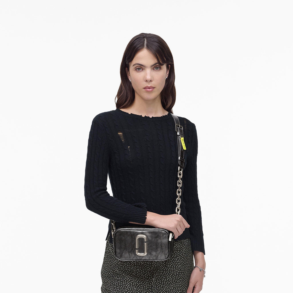 Metallic Big Shot Crossbody Bag