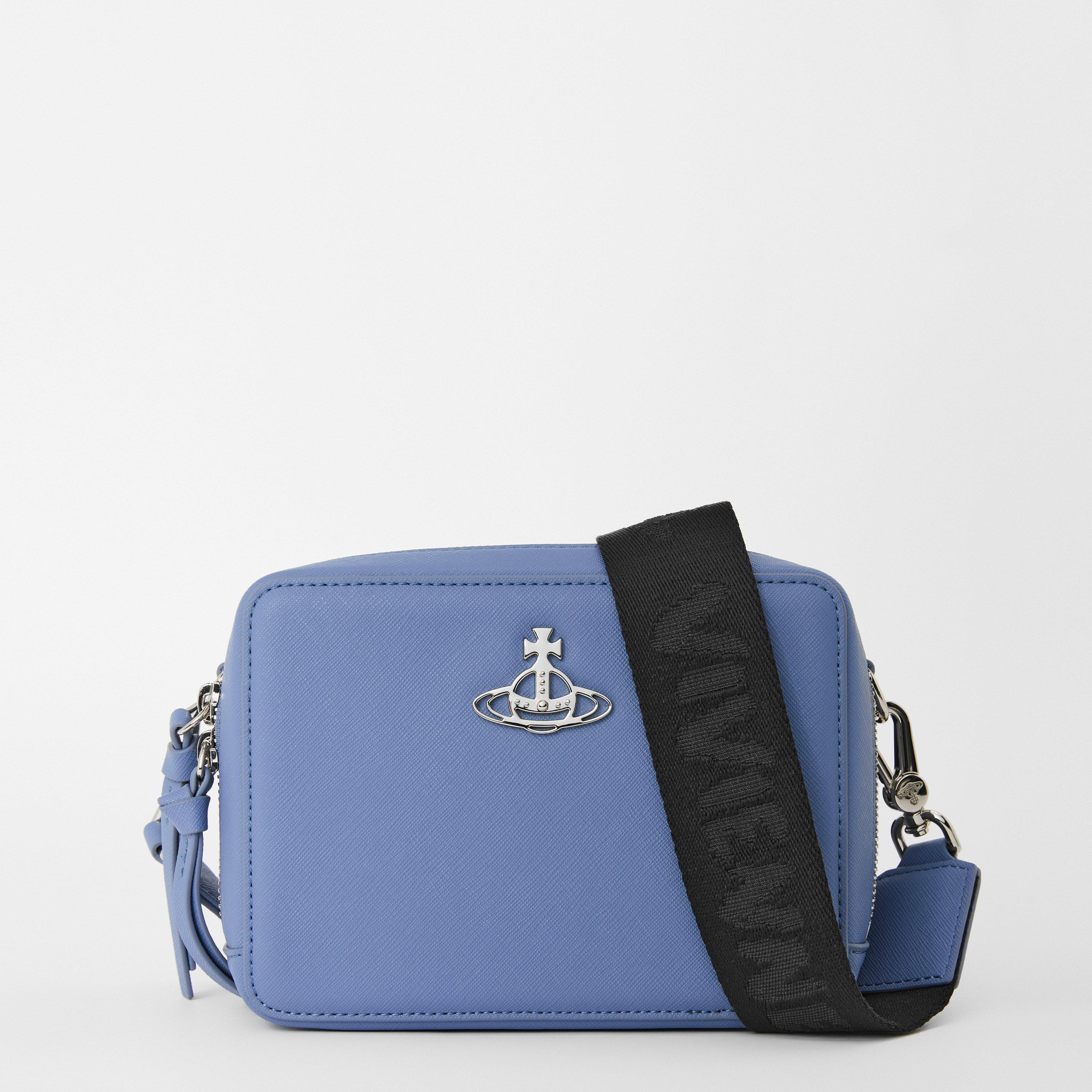 Men's Logo Faux Leather Melih Camera Bag