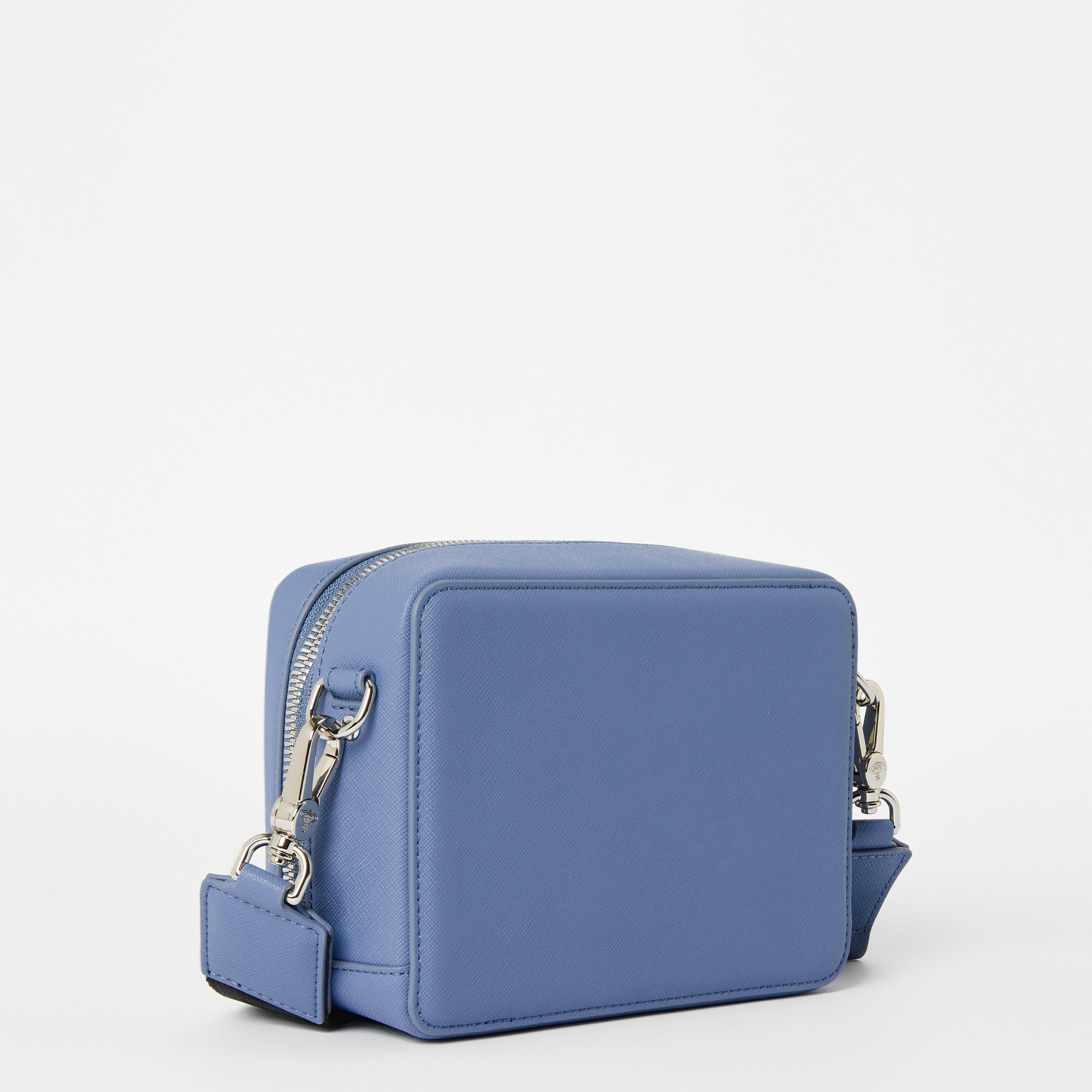 Men's Logo Faux Leather Melih Camera Bag