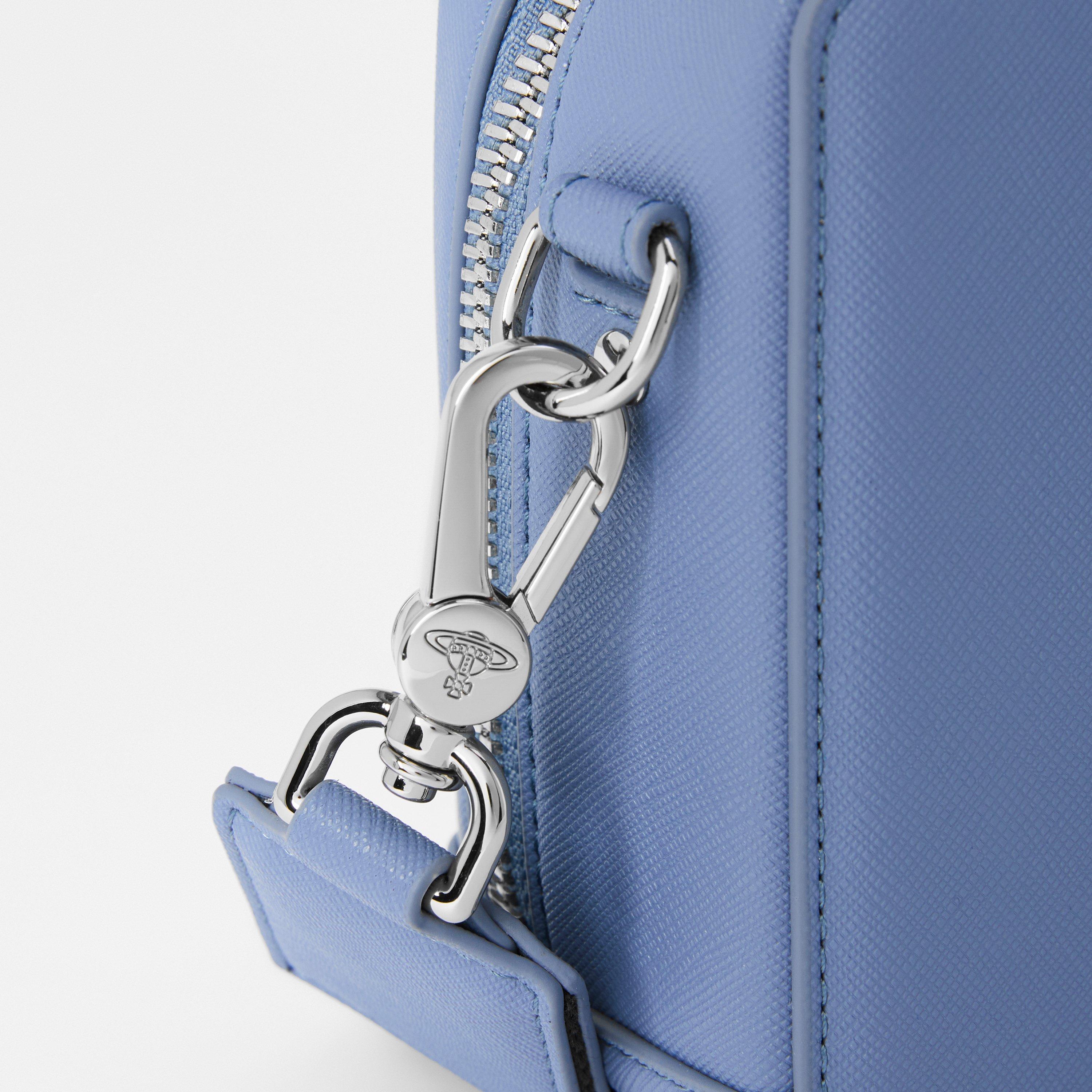 Men's Logo Faux Leather Melih Camera Bag