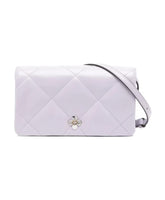 Diamond Quilted Clover Crossbody Bag