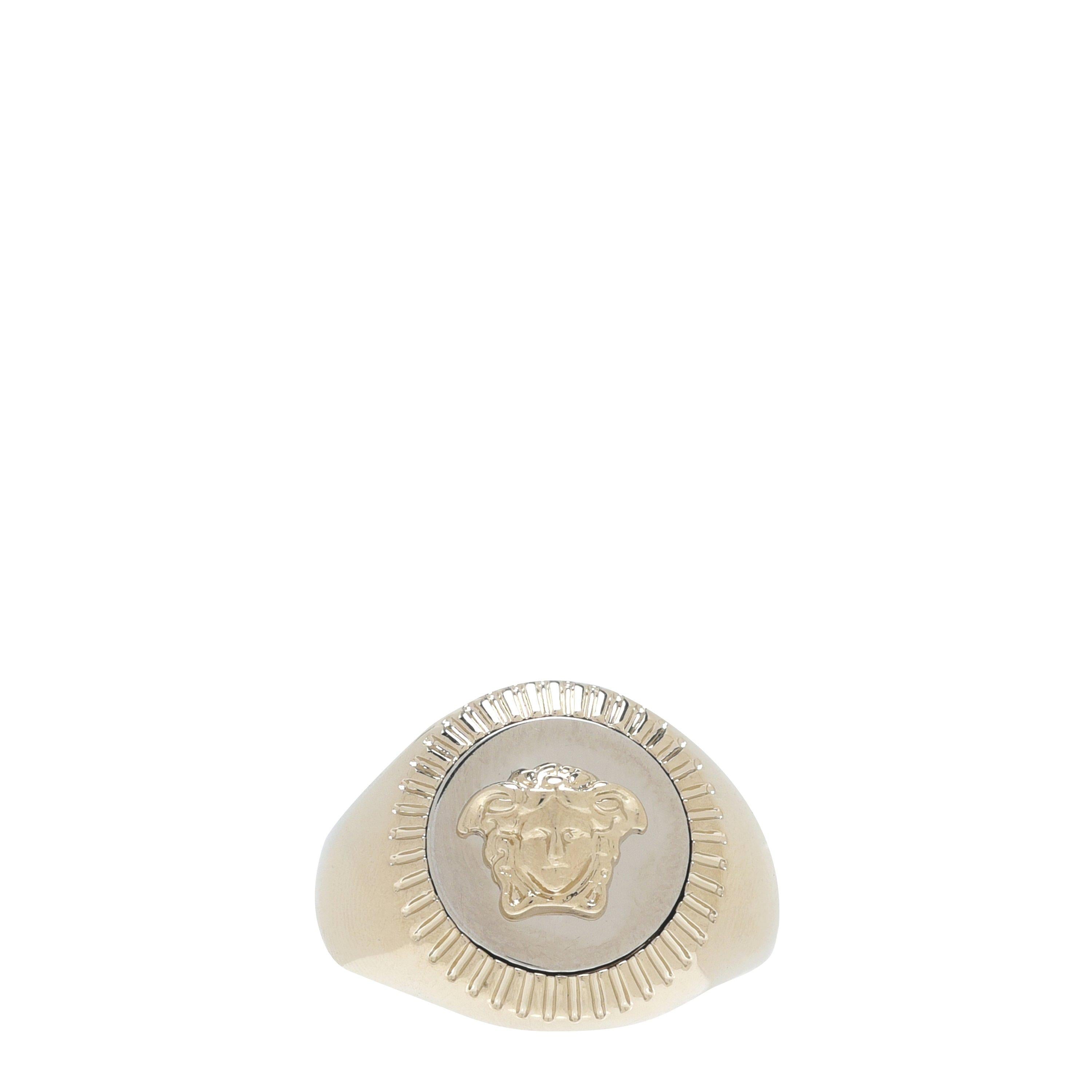 Guilloche Medusa Ring