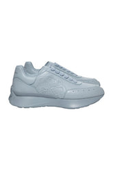 Blue Silver Sprint Runner Sneakers