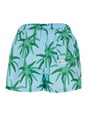 Jacquemus 'Le Maillot Puntini' Light Blue Swimsuit with Elastic Waist and All-Over Print in Tech Fabric Man