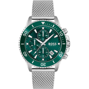 Gents BOSS Admiral Stainless Steel Strap Watch