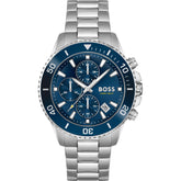 Gents BOSS Admiral Stainless Steel Strap Watch