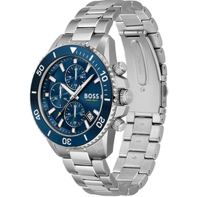 Gents BOSS Admiral Stainless Steel Strap Watch