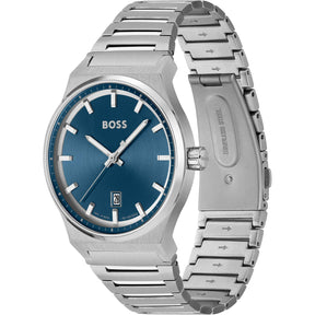 Gents BOSS Candor Stainless Steel Bracelet Watch