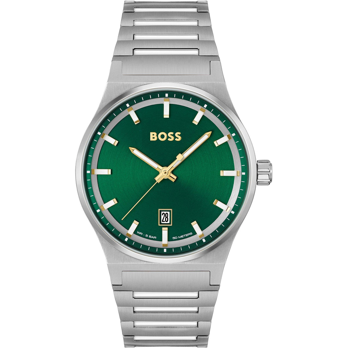 Gents BOSS Candor Stainless Steel Bracelet Watch