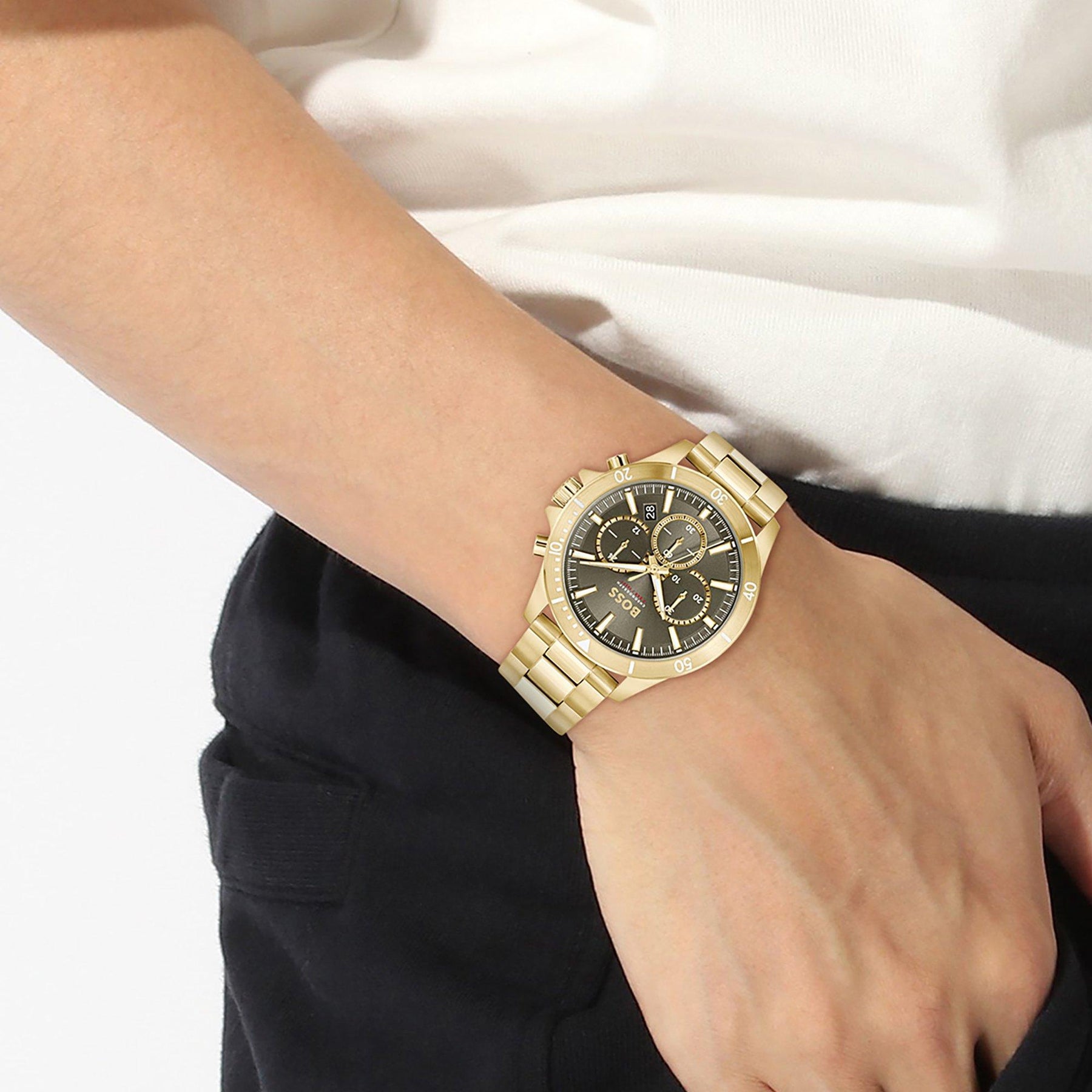Men's Troper Chronograph Watch with Date Function