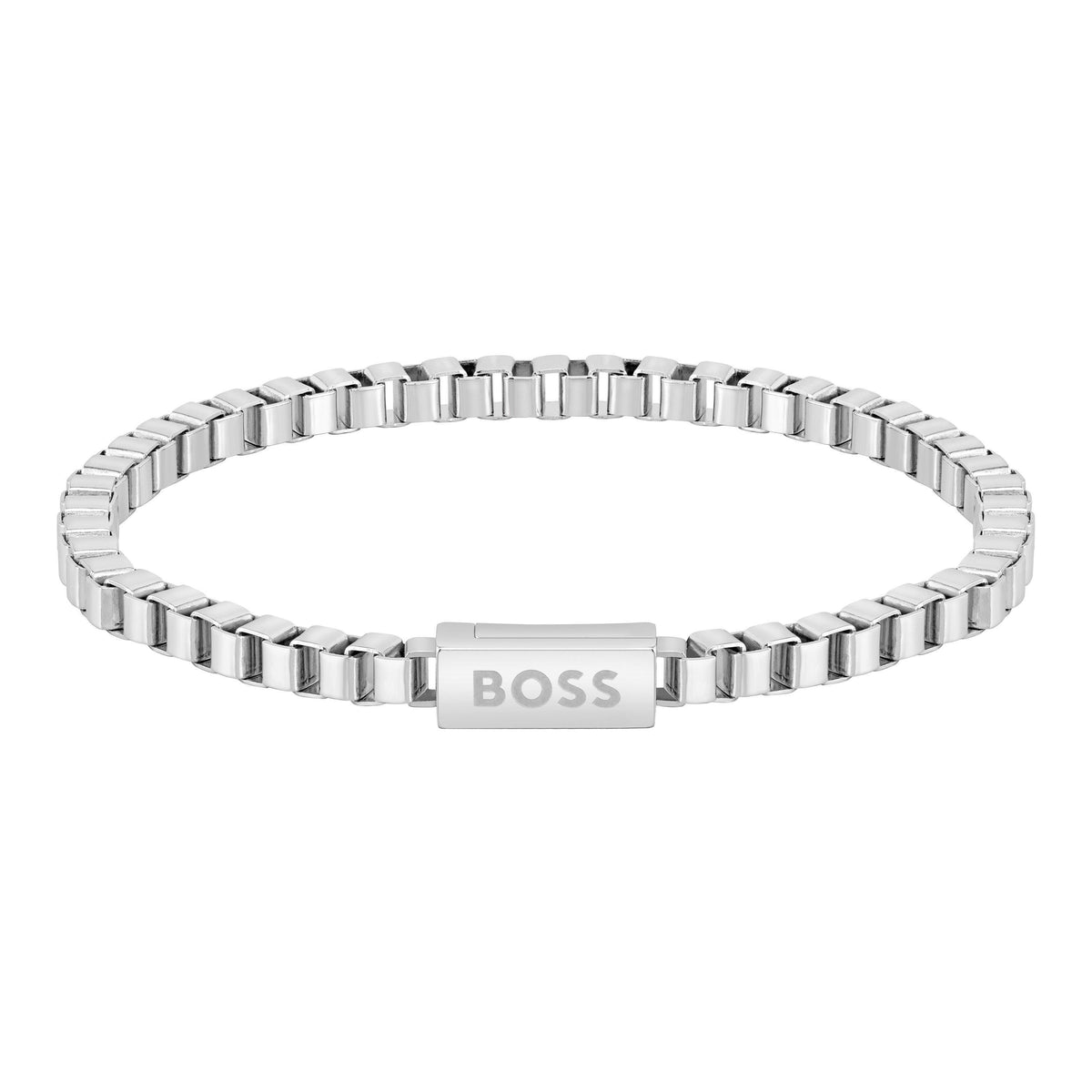 Gents BOSS Chain for Him Stainless Steel Bracelet