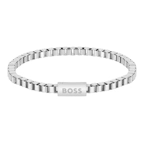 Gents BOSS Chain for Him Stainless Steel Bracelet