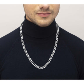 Men's Chain Link Curb Necklace