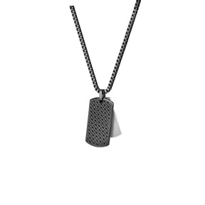 Gents BOSS Devon Box Chain Necklace