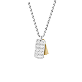 Gents BOSS Devon Box Chain Necklace