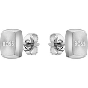 Men's Yann Stud Stainless Steel Square Earrings