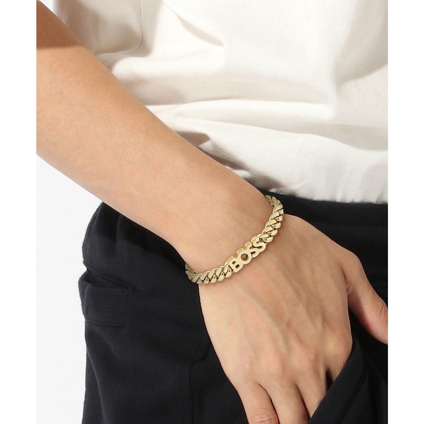 Men's Kassy Brace Bold Logo Bracelet