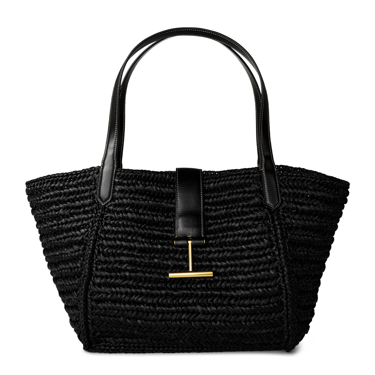 Medium Tara Raffia Tote Bag