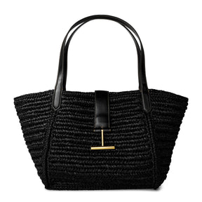 Medium Tara Raffia Tote Bag