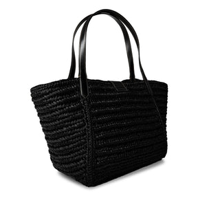 Medium Tara Raffia Tote Bag
