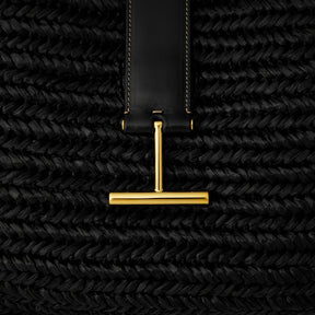 Medium Tara Raffia Tote Bag