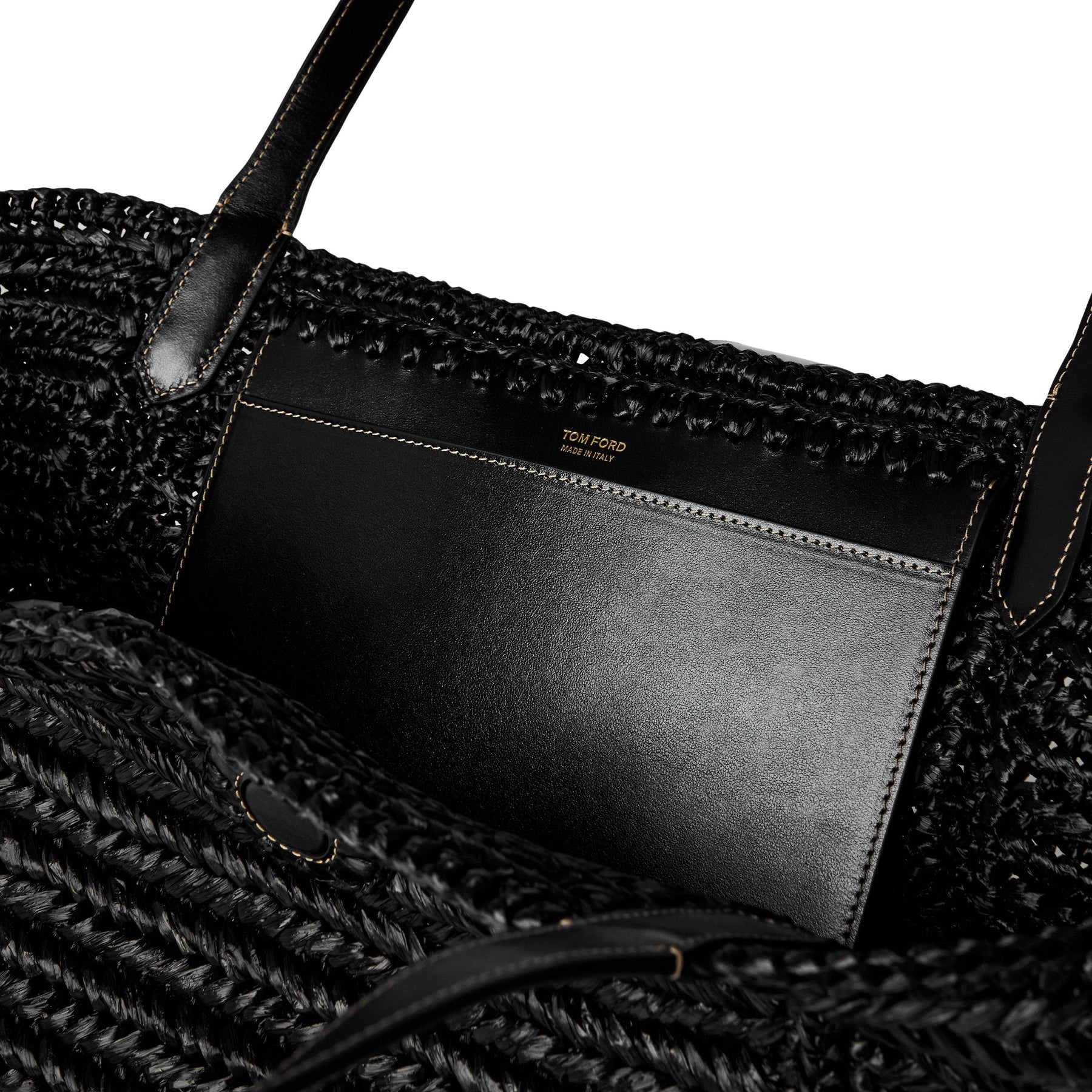 Medium Tara Raffia Tote Bag