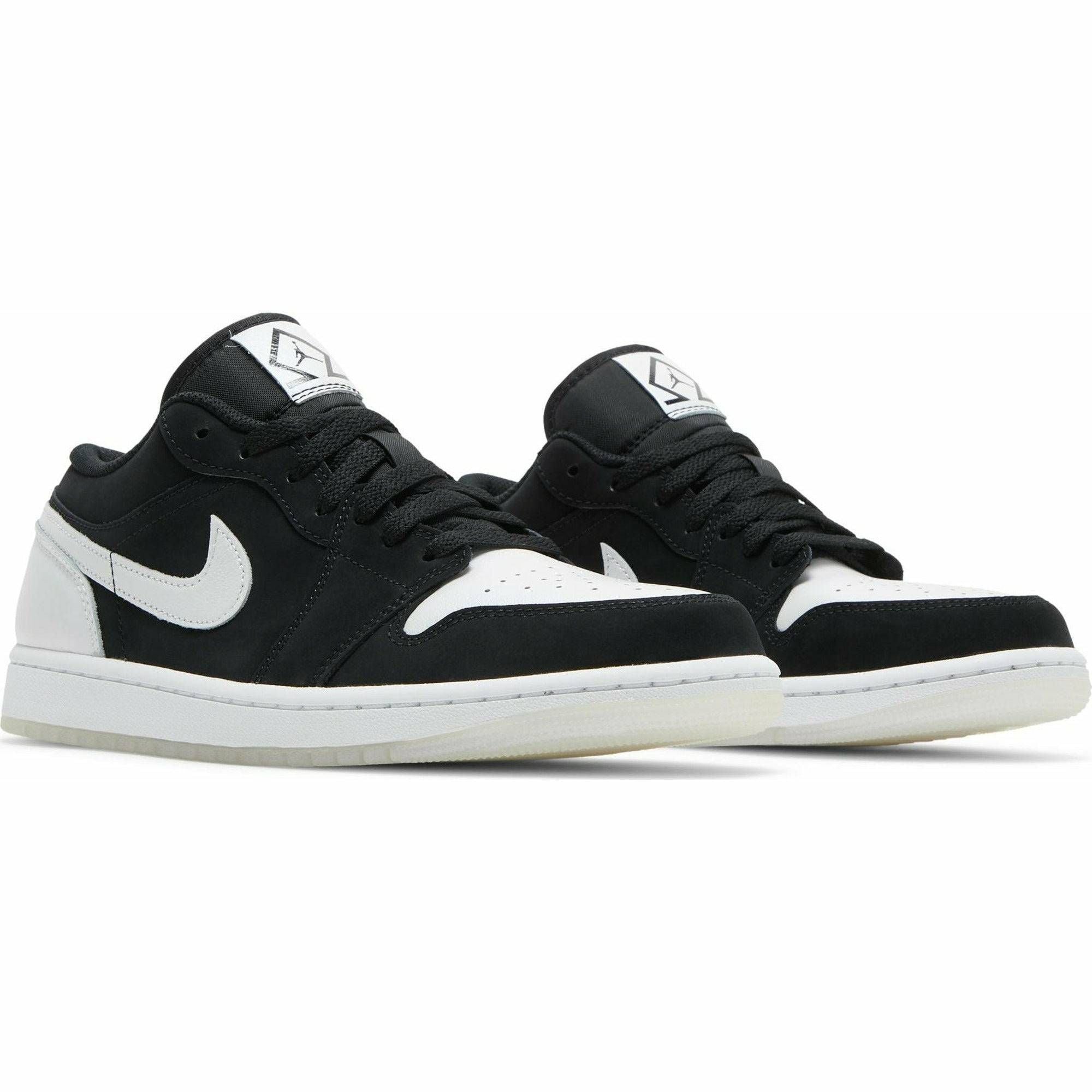 Air Jordan 1 Low SE "Black and White / Diamond "