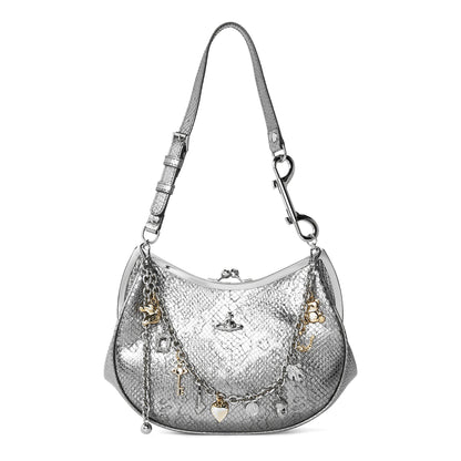 Charm Frame Shoulder Bag