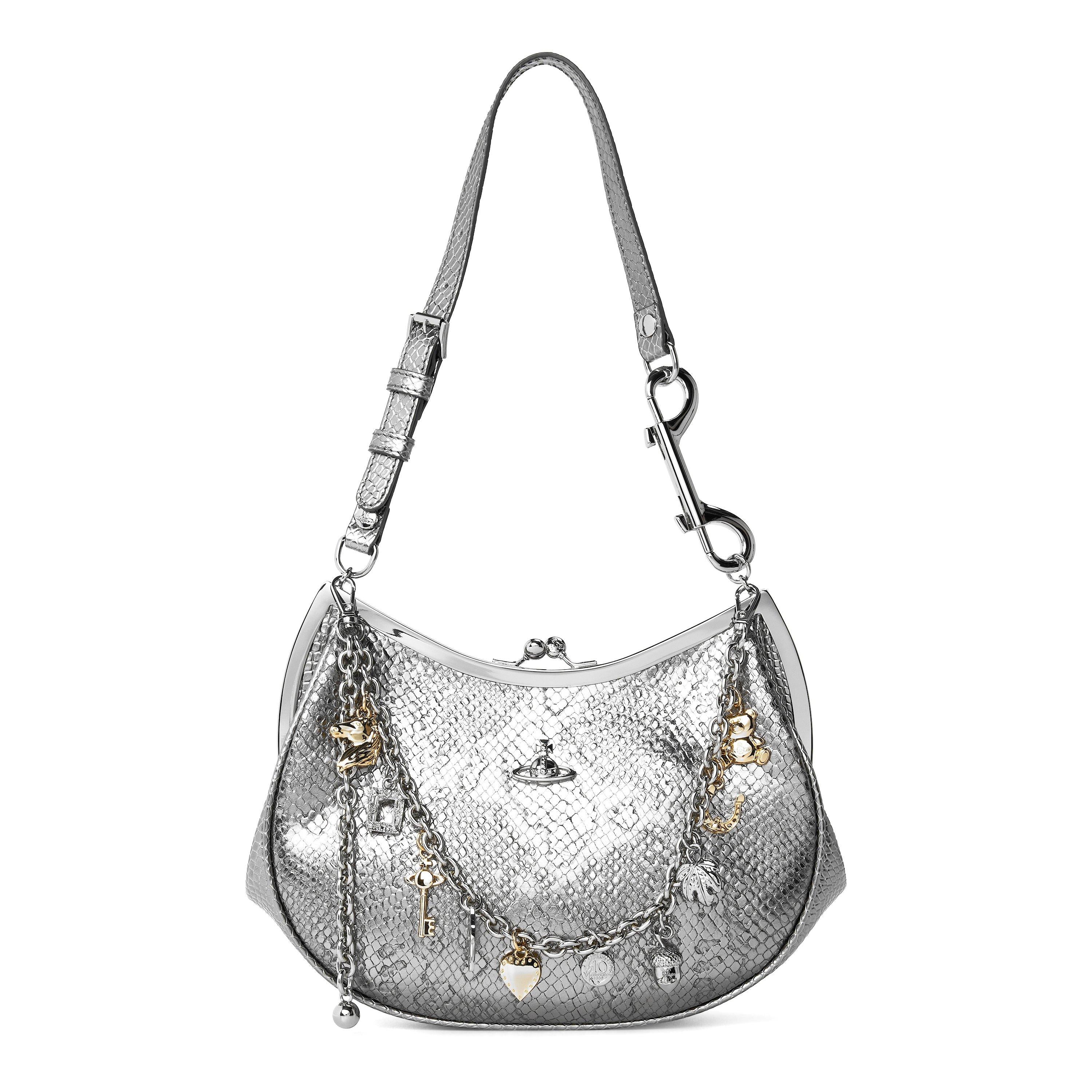 Charm Frame Shoulder Bag